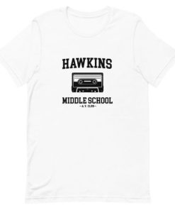 Hawkins Middle School AV Club Short-Sleeve Unisex T-Shirt AA