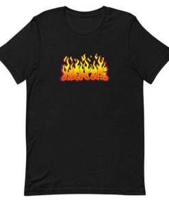 Hentai Flames Short-Sleeve Unisex T-Shirt AA