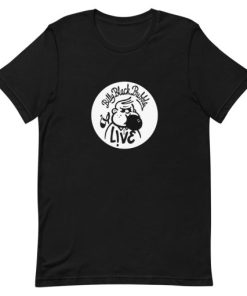 Lacoste Live Billy Black Bubble Short-Sleeve Unisex T-Shirt AA