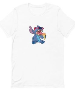 Lilo and Stitch Ice Cream Short-Sleeve Unisex T-Shirt AA