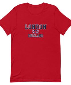 London England Flag Short-Sleeve Unisex T-Shirt AA