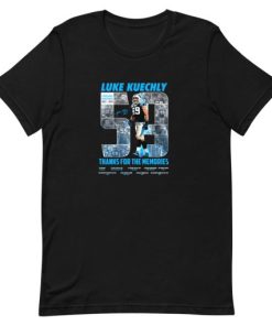 Luke Kuechly 59 Thanks For The Memories Short-Sleeve Unisex T-Shirt AA