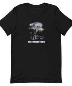 Michael Myers and Pennywise not everyone floats Short-Sleeve Unisex T-Shirt AA