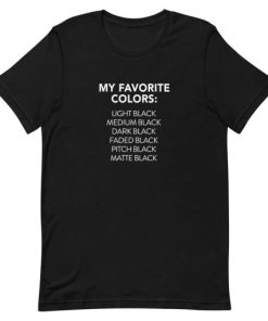 My favorite colors Short-Sleeve Unisex T-Shirt AA