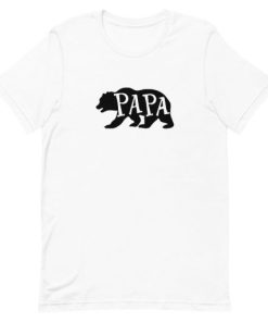 Papa Bear Short-Sleeve Unisex T-Shirt AA