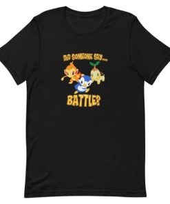 Pokemon Battle Short-Sleeve Unisex T-Shirt AA