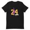 Rip Kobe Bryant 24 Foreve Short-Sleeve Unisex T-Shirt AA