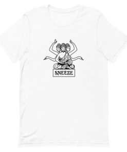 Sneeze Magazine Buddha Short-Sleeve Unisex T-Shirt AA
