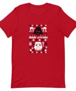 Star Wars Ugly Christmas Short-Sleeve Unisex T-Shirt AA