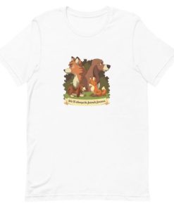 The Fox and The Hound We’ll always be Friends Forever Short-Sleeve Unisex T-Shirt AA