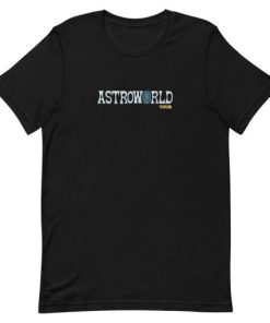 Travis Scott Astroworld Tour Short-Sleeve Unisex T-Shirt AA