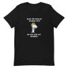 Unicorn Back The Fuck Up Sparkle Tits Short-Sleeve Unisex T-Shirt AA