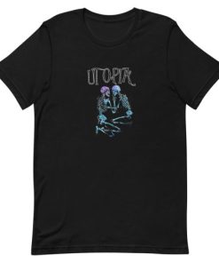 Utopia Skull Short-Sleeve Unisex T-Shirt AA