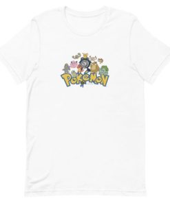 Vintage 2000 Pokemon 11 Short-Sleeve Unisex T-Shirt AA