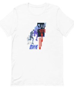Vintage Beam Me Up Scottie Pippen Short-Sleeve Unisex T-Shirt AA