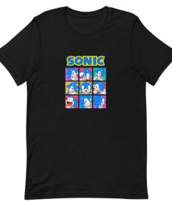 Vintage Sonic Short-Sleeve Unisex T-Shirt AA