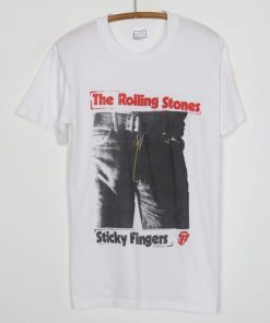 1989 Rolling Stones Sticky Fingers Steel Wheels Tour Shirt AA