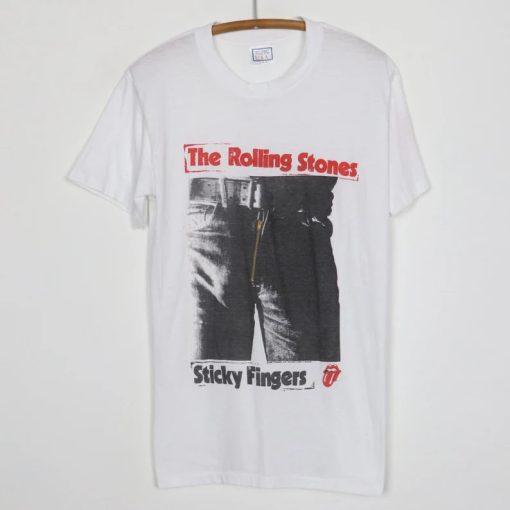 1989 Rolling Stones Sticky Fingers Steel Wheels Tour Shirt AA