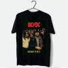 ACDC Neon Highway To Hell Rock and Roll Music Shirt AA