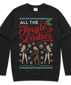 All The Jingle Ladies Christmas Sweater AA