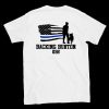 Backing Officer Seara Burton Fundraiser Short Sleeve T-shirt AA