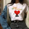 Bad Bunny Sad Heart T-Shirt AA