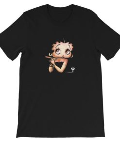 Betty Boop with a Cigar Short-Sleeve Unisex T-Shirt AA