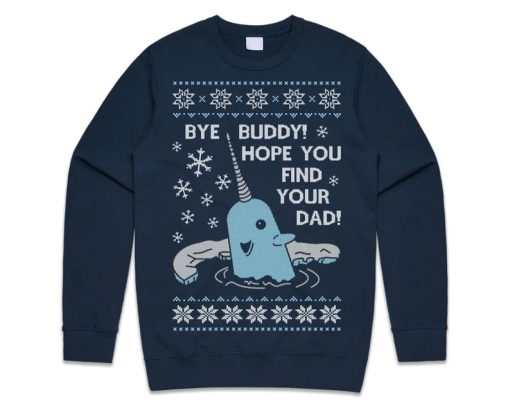 Bye Buddy Christmas Sweater AA