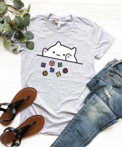 Cat Throwing Dice T-Shirt AA