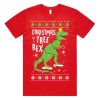 Christmas Tree Rex T-Rex T-shirt AA