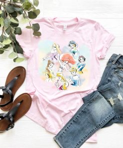 Disney Watercolor Princess Shirt AA
