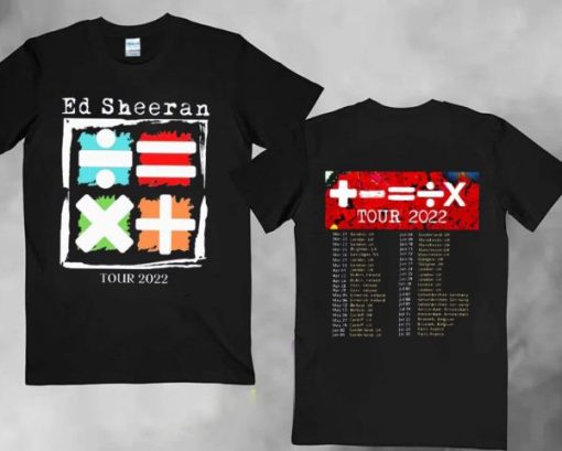 Ed Sheeran 2022 Tour Shirt AA