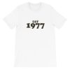 Est 1977 Short-Sleeve Unisex T-Shirt AA