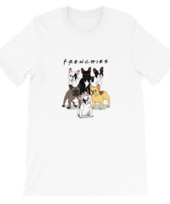 Fashion French Bulldog Short-Sleeve Unisex T-Shirt AA