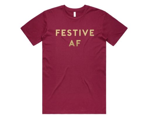 Festive AF Jumper T-shirt AA