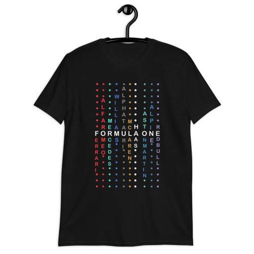 Formula 1 teams crossword Unisex T-Shirt AA