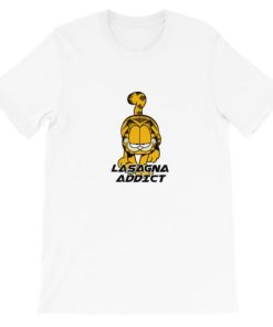 Garfield Lasagna Addict Short-Sleeve Unisex T-Shirt AA
