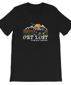 Get lost in the great outdoors Short-Sleeve Unisex T-Shirt AA