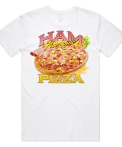 Ham & Pineapple Pizza Homage T-shirt AA