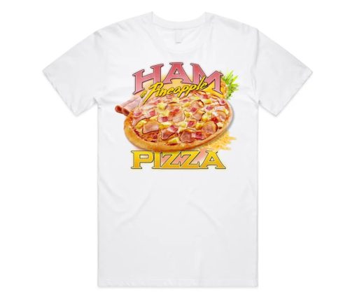 Ham & Pineapple Pizza Homage T-shirt AA