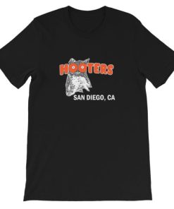 Hooters San Diego California Short-Sleeve Unisex T-Shirt AA