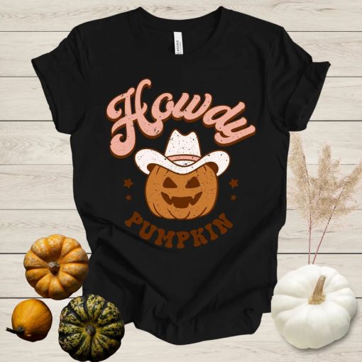 Howdy Pumpkin T shirt AA