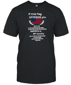 If This Flag Offends You That's Ok It's Just An Uncontextualized Symbol T-Shirt AA