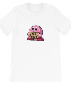 Kirby says you suck Short-Sleeve Unisex T-Shirt AA