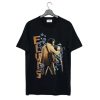 Liquid Blue Elvis Print T Shirt AA