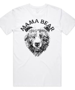 Mama Bear Illustration T-shirt AA