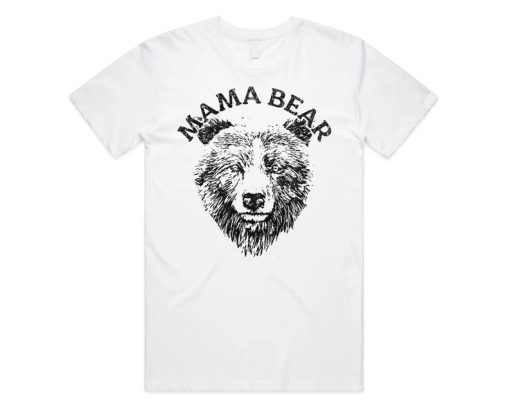 Mama Bear Illustration T-shirt AA