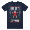 Merry Liftmas Christmas T-shirt AA