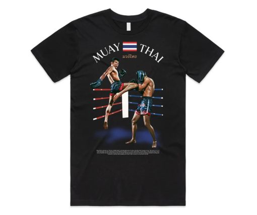 Muay Thai Vintage Style T-shirt AA