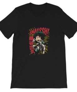My Hero Academia Deku Smash Short-Sleeve Unisex T-Shirt AA